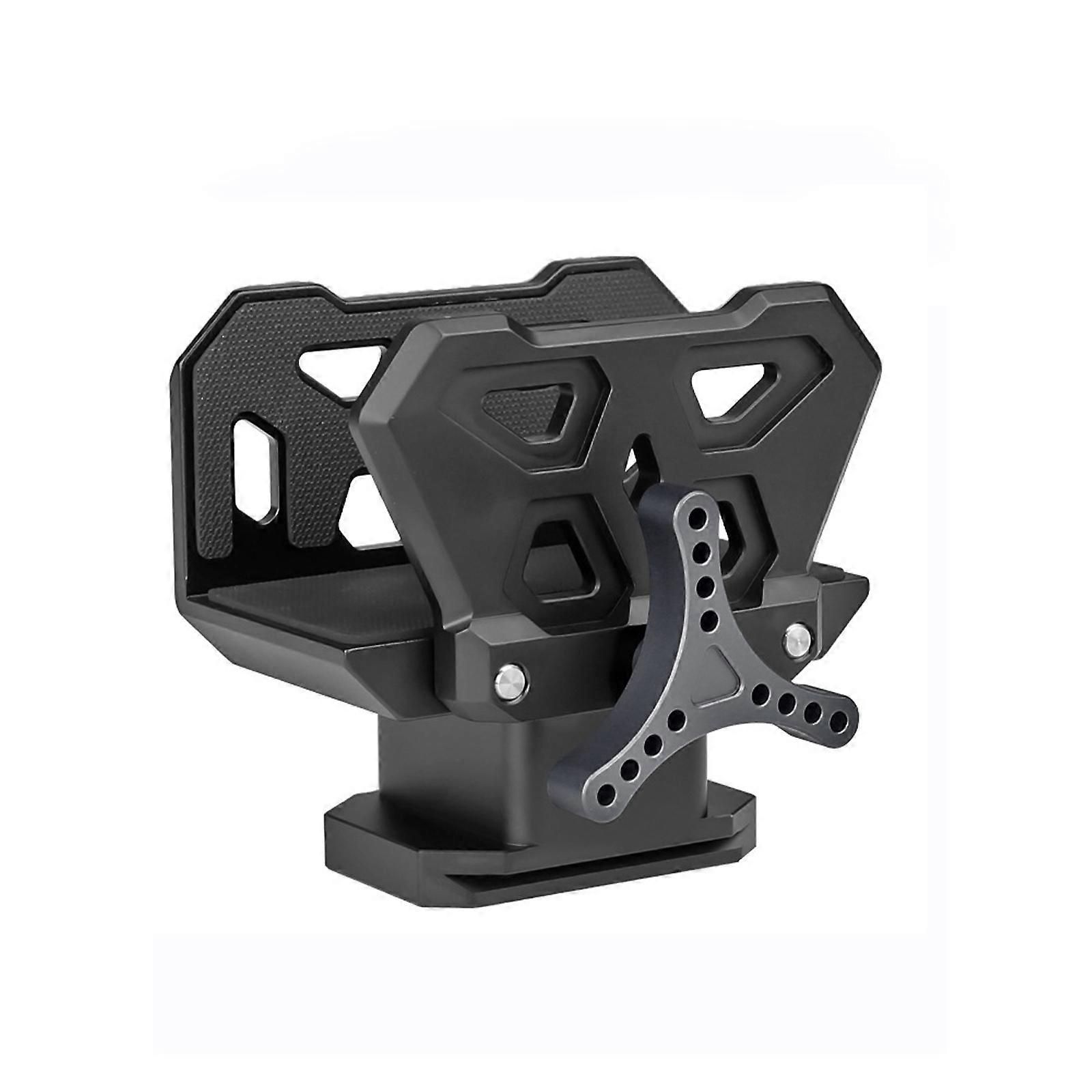 Rifles Clamp Aluminum Tripod Mounted Hunting Elevated Base Wide Rotating Button Specifically For Outdoor Sports Multicolor