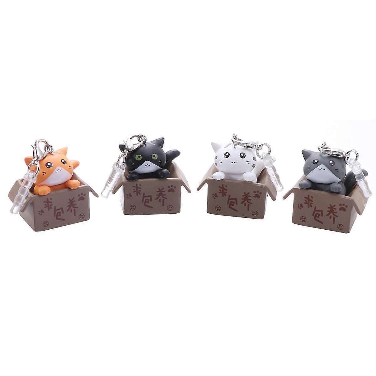 1PCS Silicone Kitty Design Dust Plug USB Port Plug Charger Port Protector in Common Use for Laptop Cat in Boxes(Random Color)