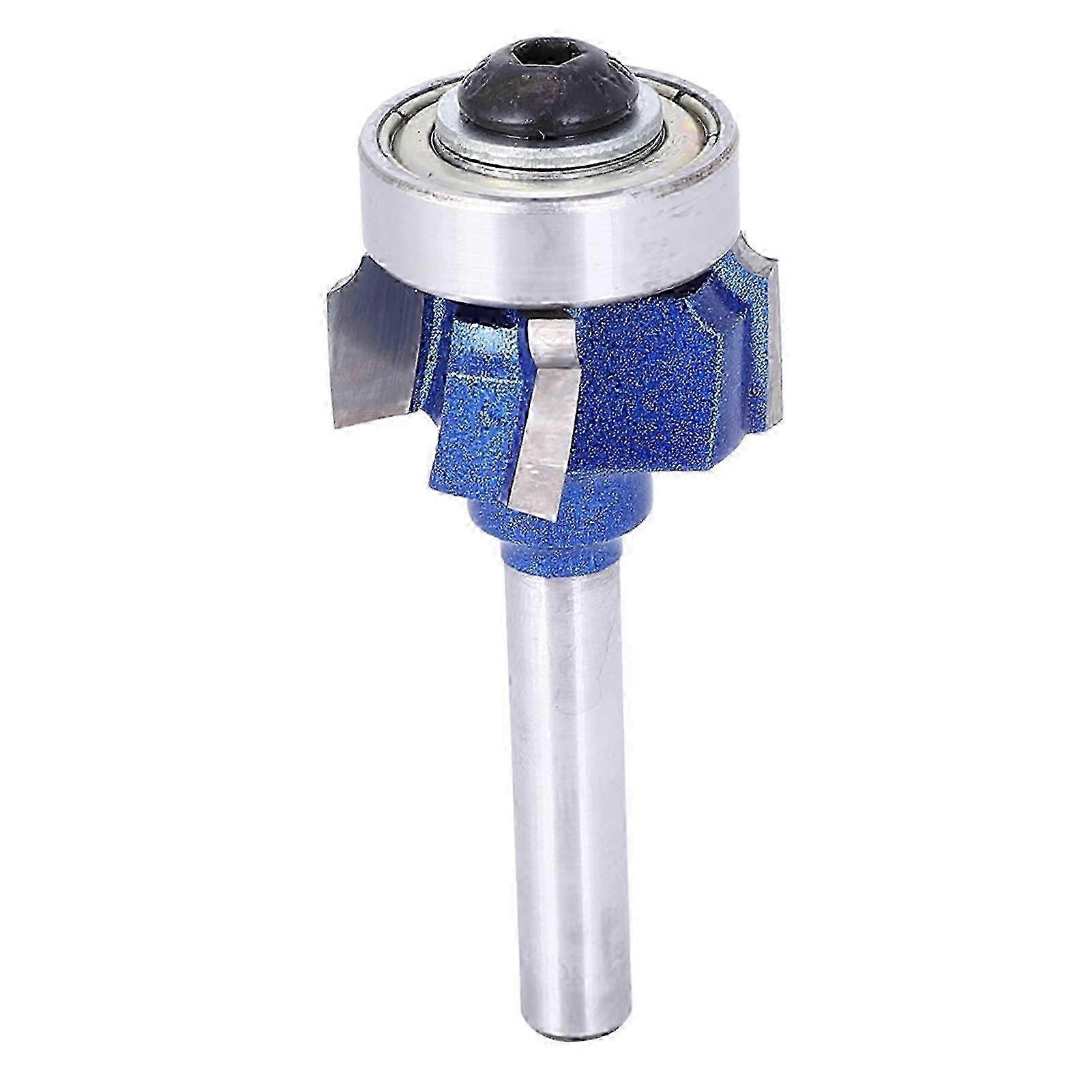 4-Tooth Round Edging Milling Cutter 8mm / 0.3in Router Bit for Electric Trimmers Engraving Machines8XR2