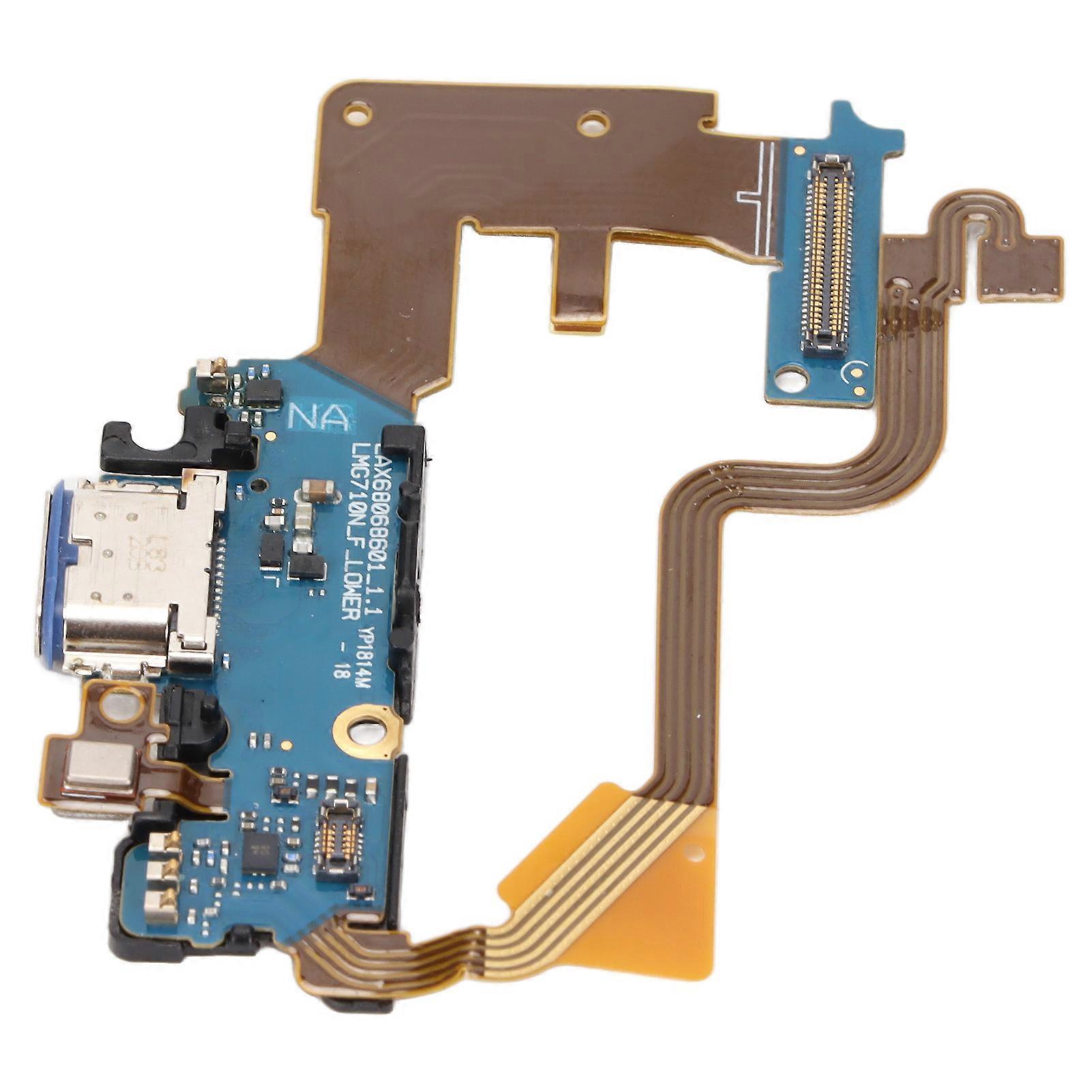 USB Charging Port Dock Connector Flex Cable Replacement for LG G7 ThinQ G710tm Version