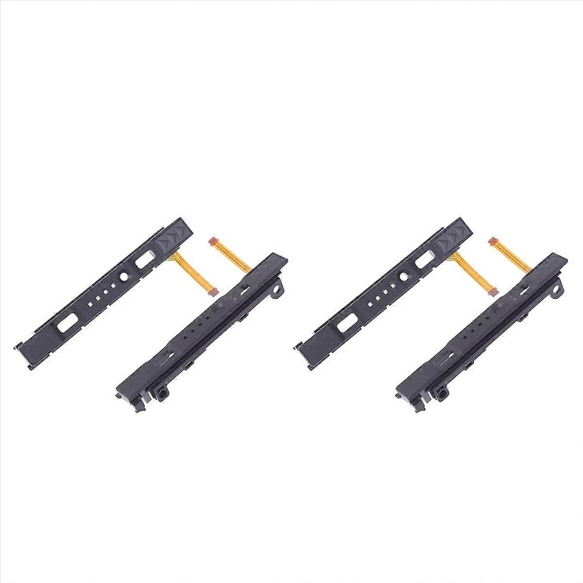 2X Replacement Part Right and Left Slide Rail with Flex Cable Fix Part for NS Rebuild Track