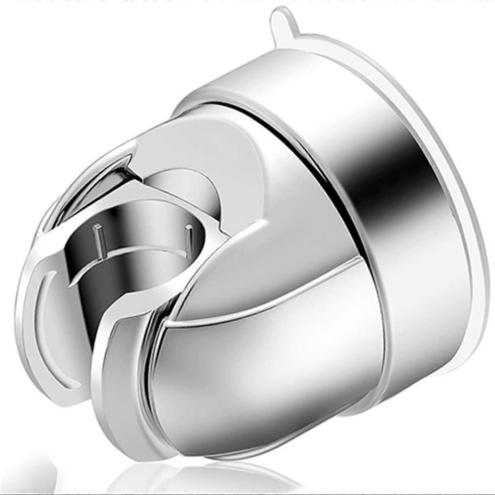 Suction Cup Shower Head Holder Rotatable Adjustable Wall Mount for Handheld Shower Chrome Ref: 9493