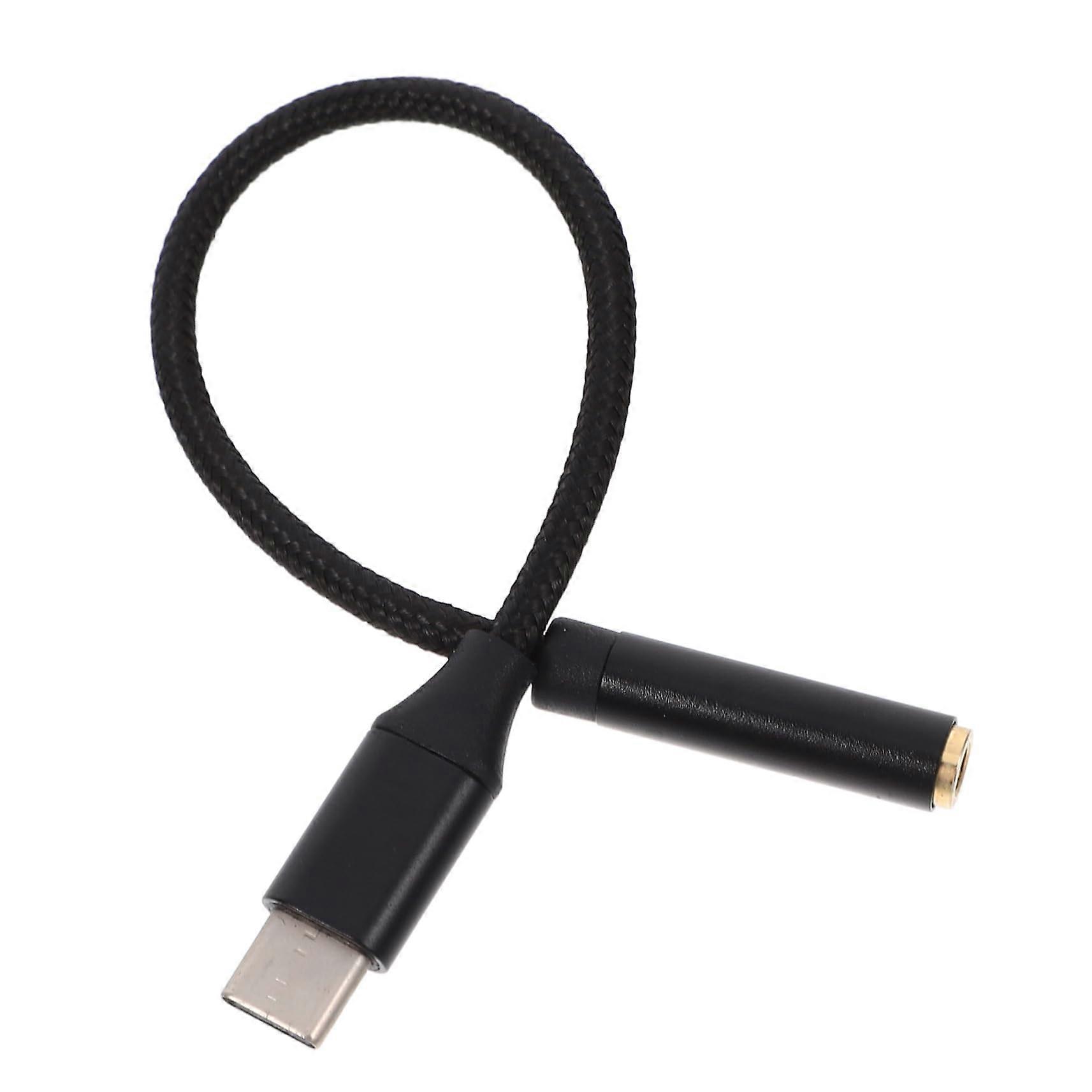 Type C to 3.5mm Headphone Adapter Cable with Durable Design for  Resolution Audio on Smartphones