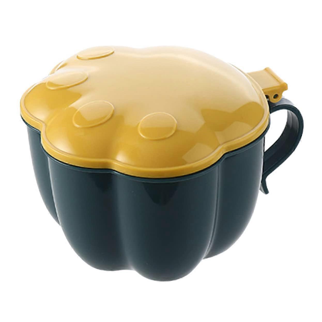 Spice Storage Container with Airtight Lid and Spoon for Kitchen Seasoning Organization