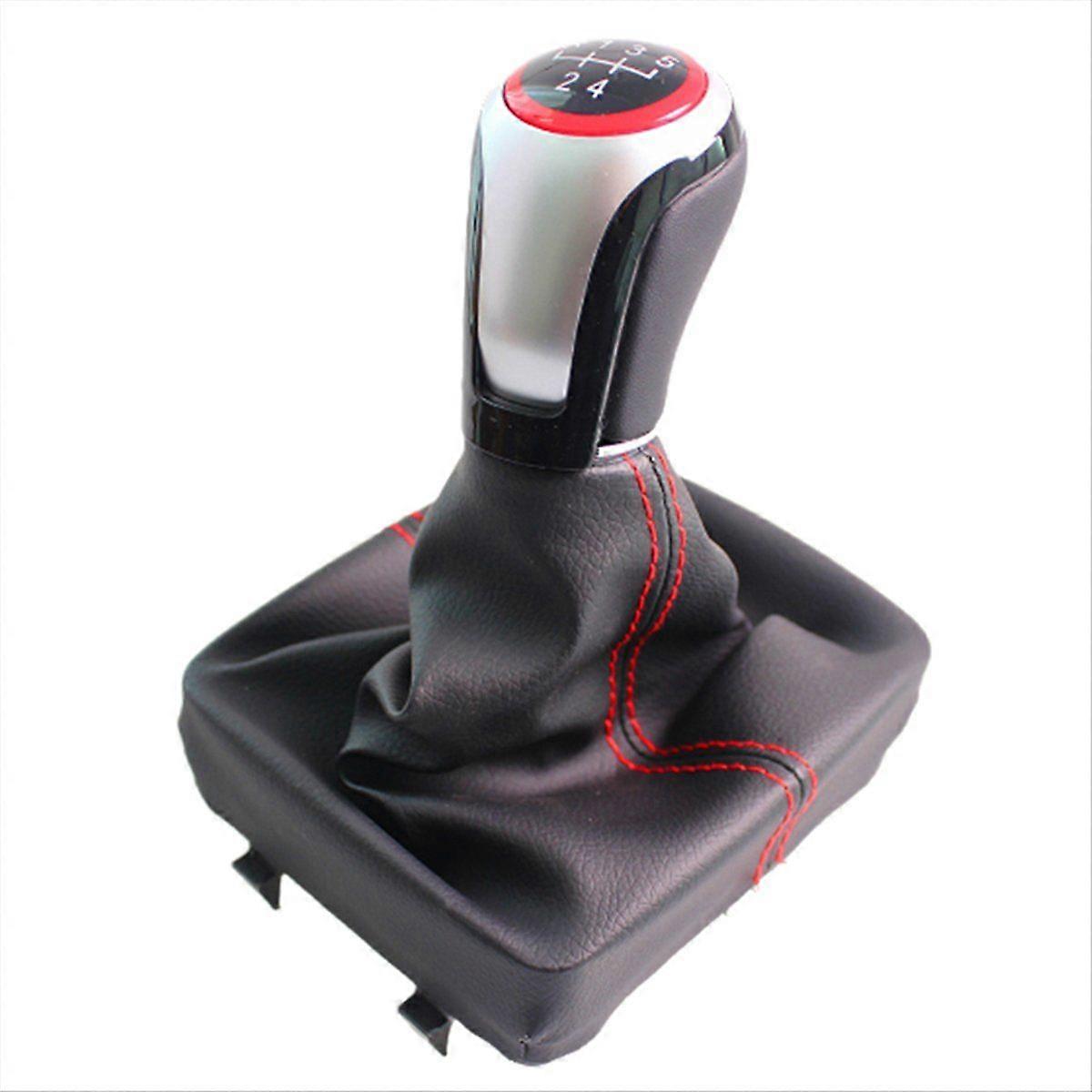 Car 5 Speed Gear Shift Knob with Gaiter Boot Cover Manual Transmission Lever Change Knob for 9N 200