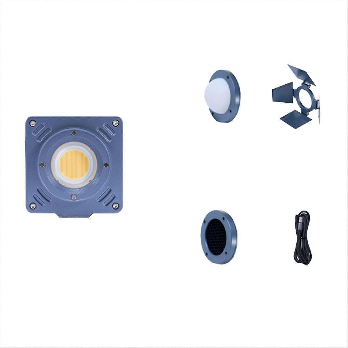 20W ポケット LED ビデオライト 2700K-6500K 写真撮影用ライト、A