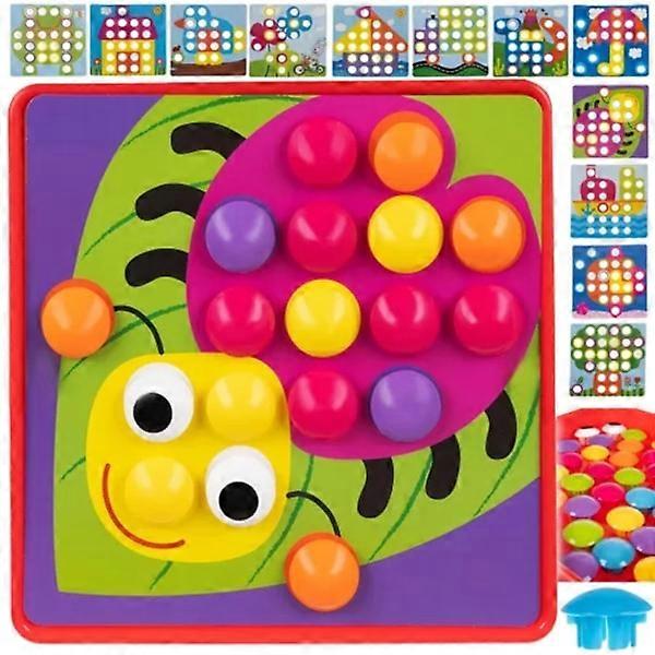 Pin Mosaic for Children - 45 pieces
