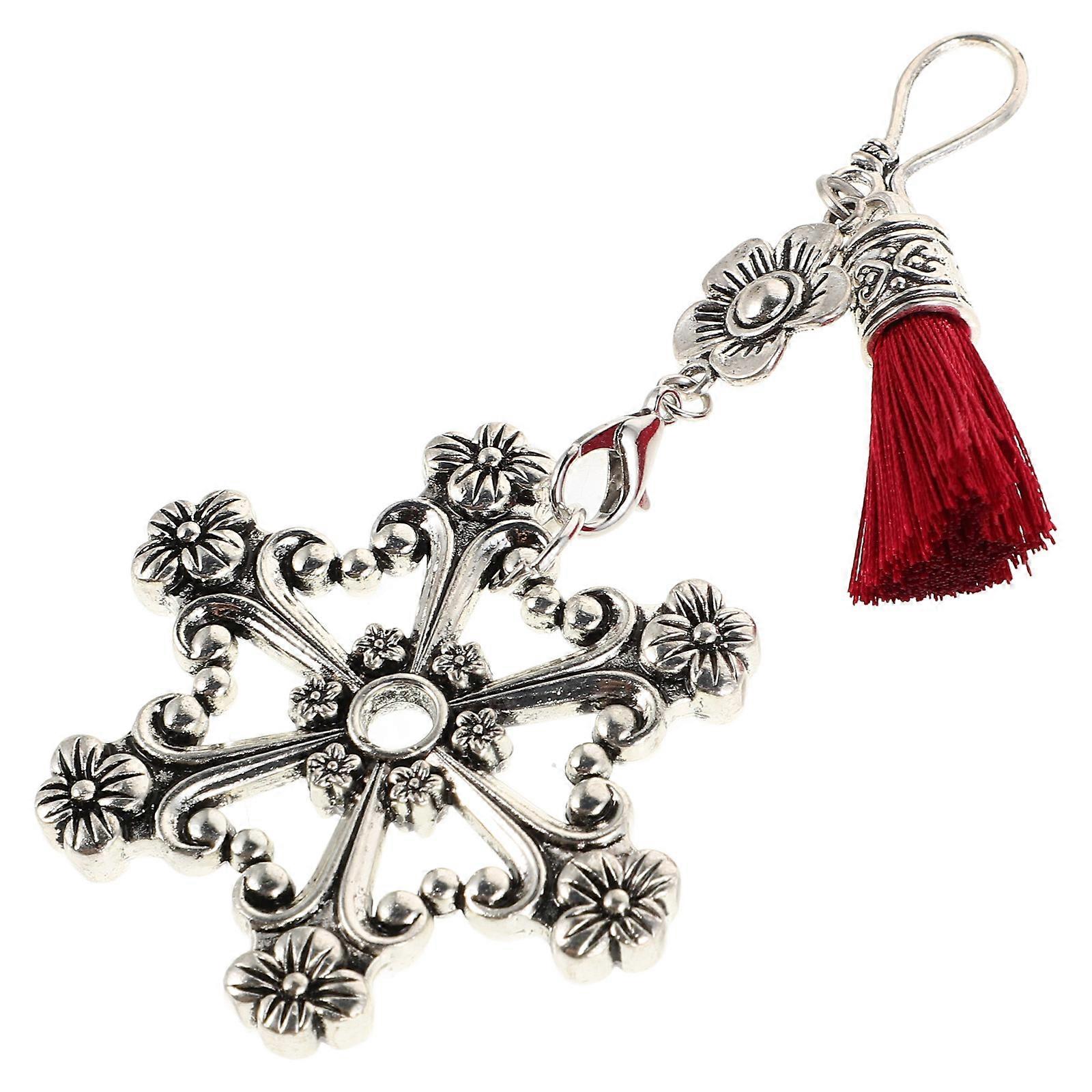 Metal Yarn Winding Board for Sewing Thread Storage 5Pcs Silver Set