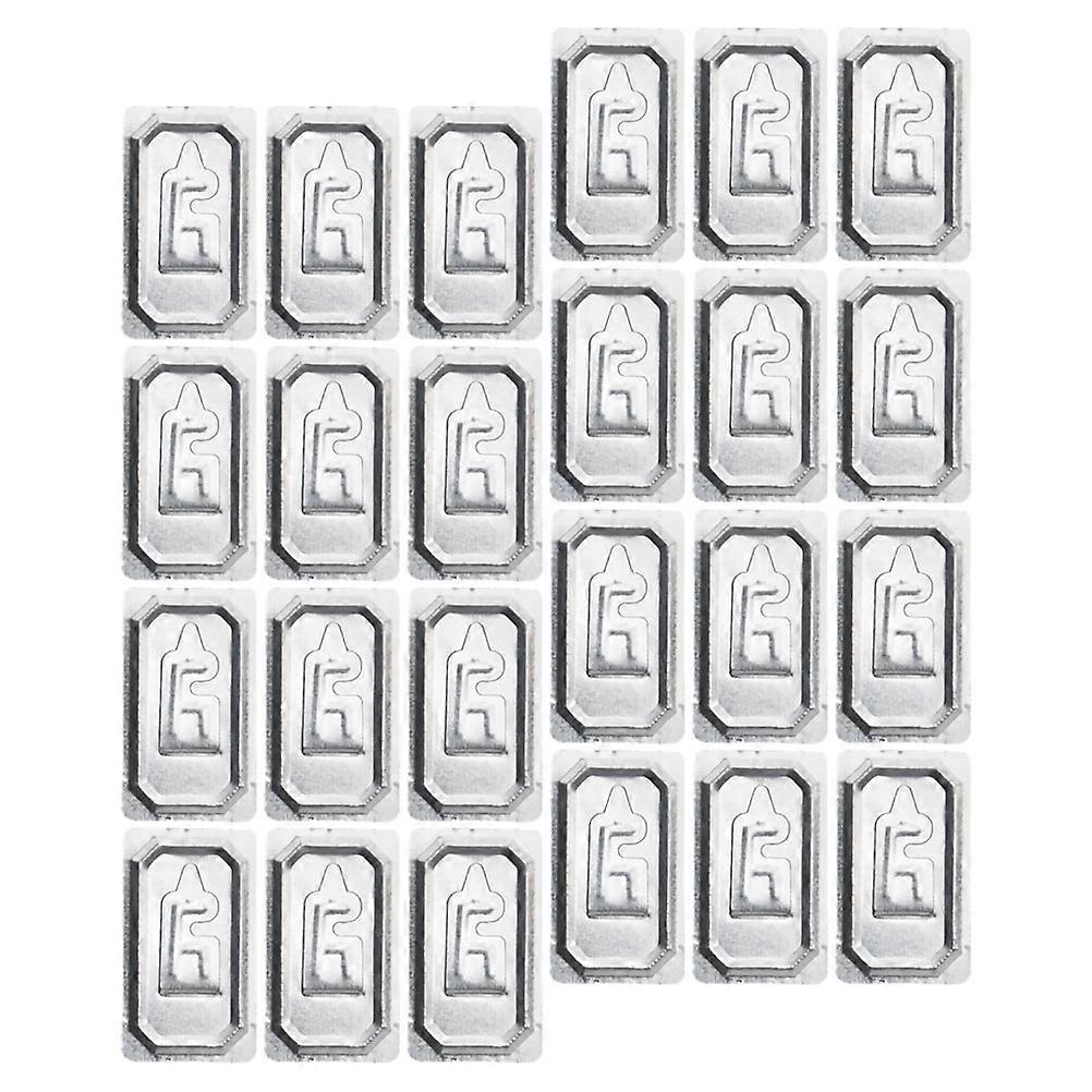 Silver Holder Iron Rack for Home Use 50Pcs Set