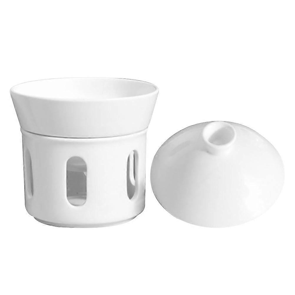 Household Soup Bowl Ceramic Stew Bowl for Multi-Function Use 2Pcs