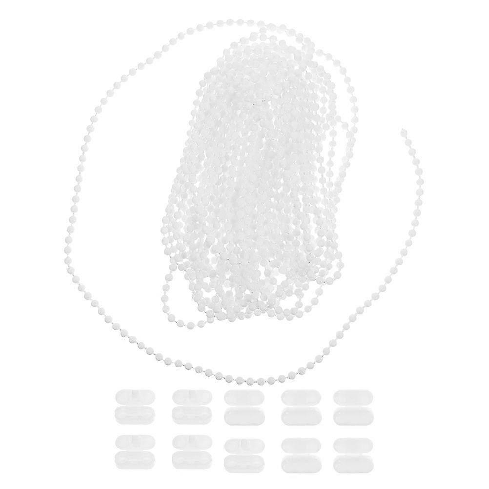 Blind Chain with Connectors for Roller Blind Cord Repair 2Set Kit