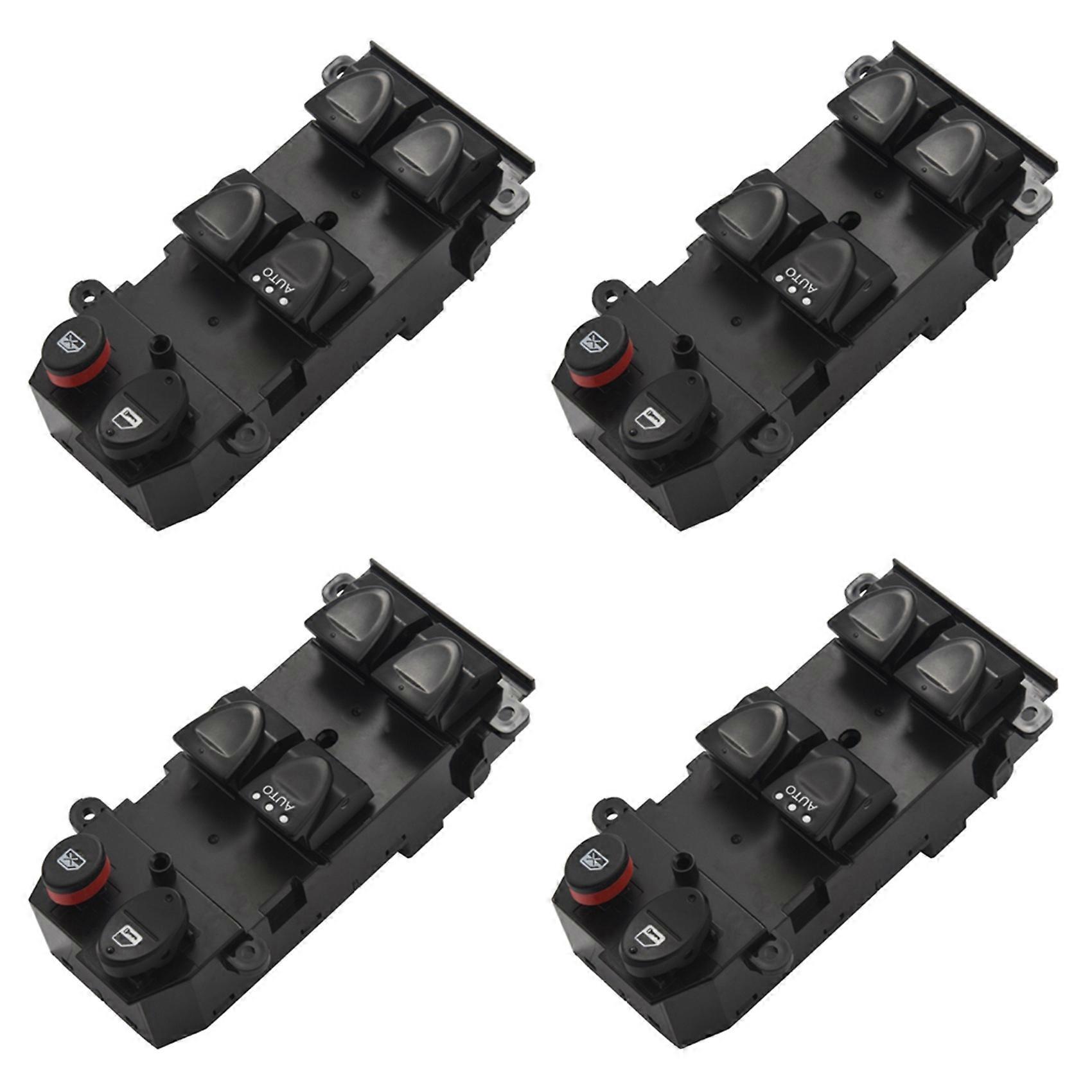 4X Power Window Master Switch for Honda Civic 1.3 1.8 2.0 2006-2011 Front Left Driver Side Power Control Switch