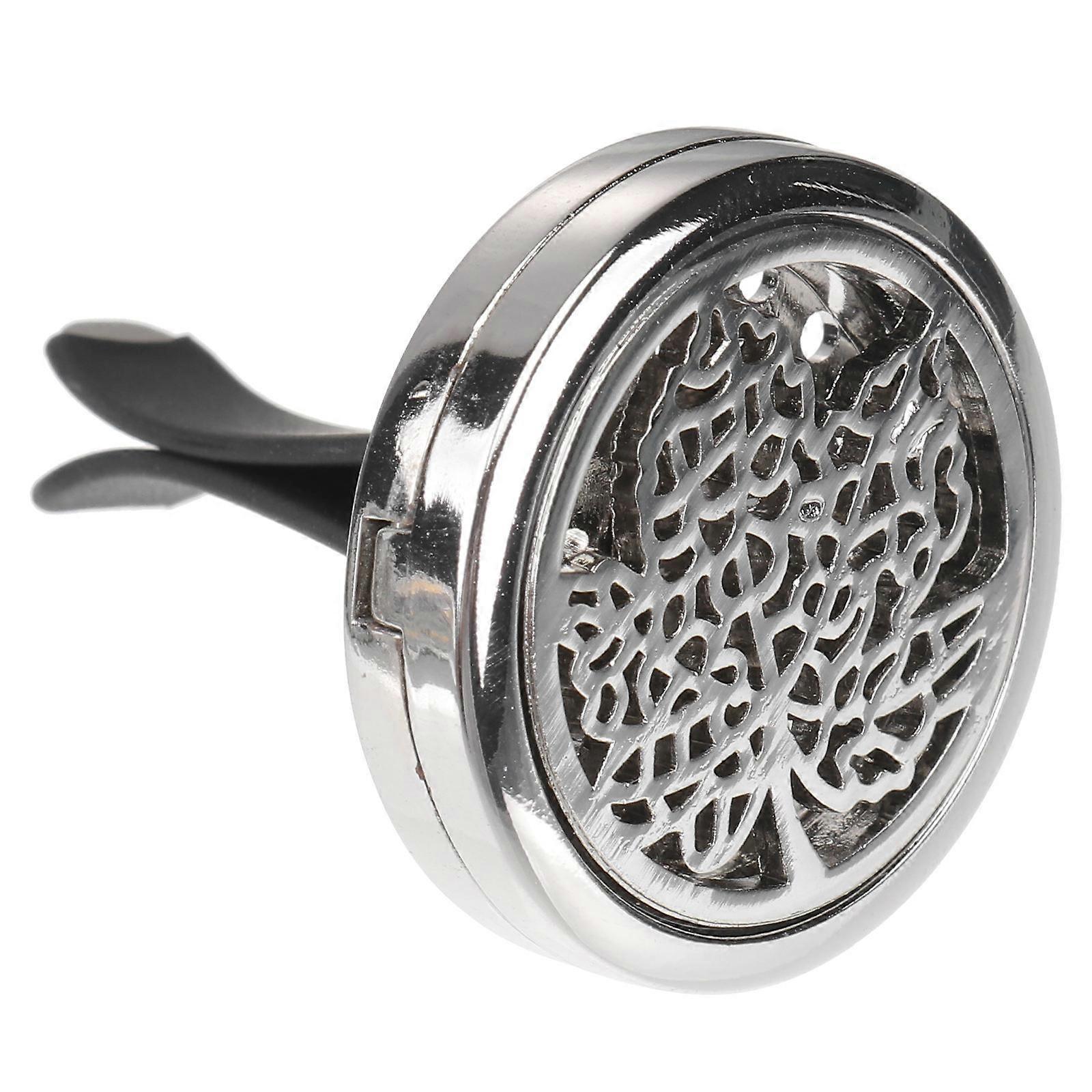 Car Perfume Vent Clip Diffuser for Aromatherapy with 2Pcs Refill Pads Assorted