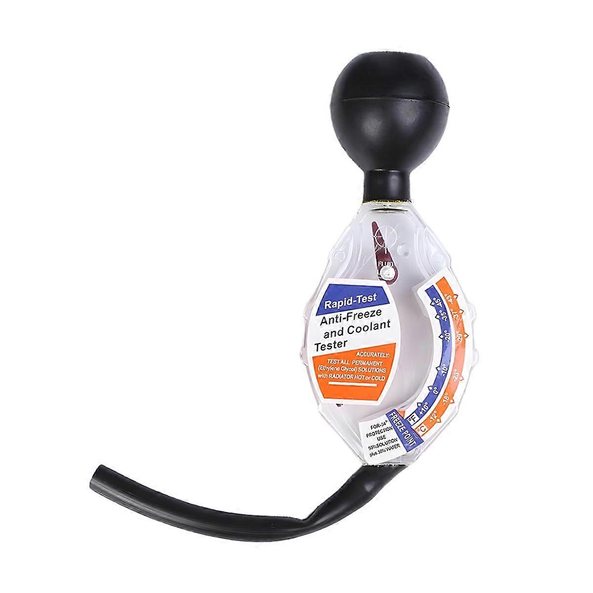 Car Coolant Tester Dial Type Antifreeze Hydrometer with Accurate Freeze Point Reading for SUV RV Truck