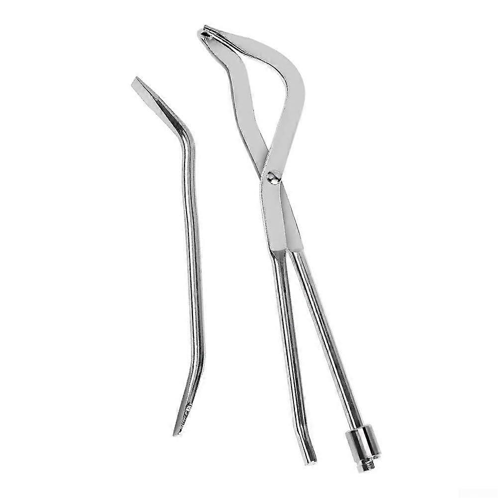 Brake Spring Pliers with Adjustment Spoon, Ergonomic Long Handle Drum Brake Spring Removal Tool Small