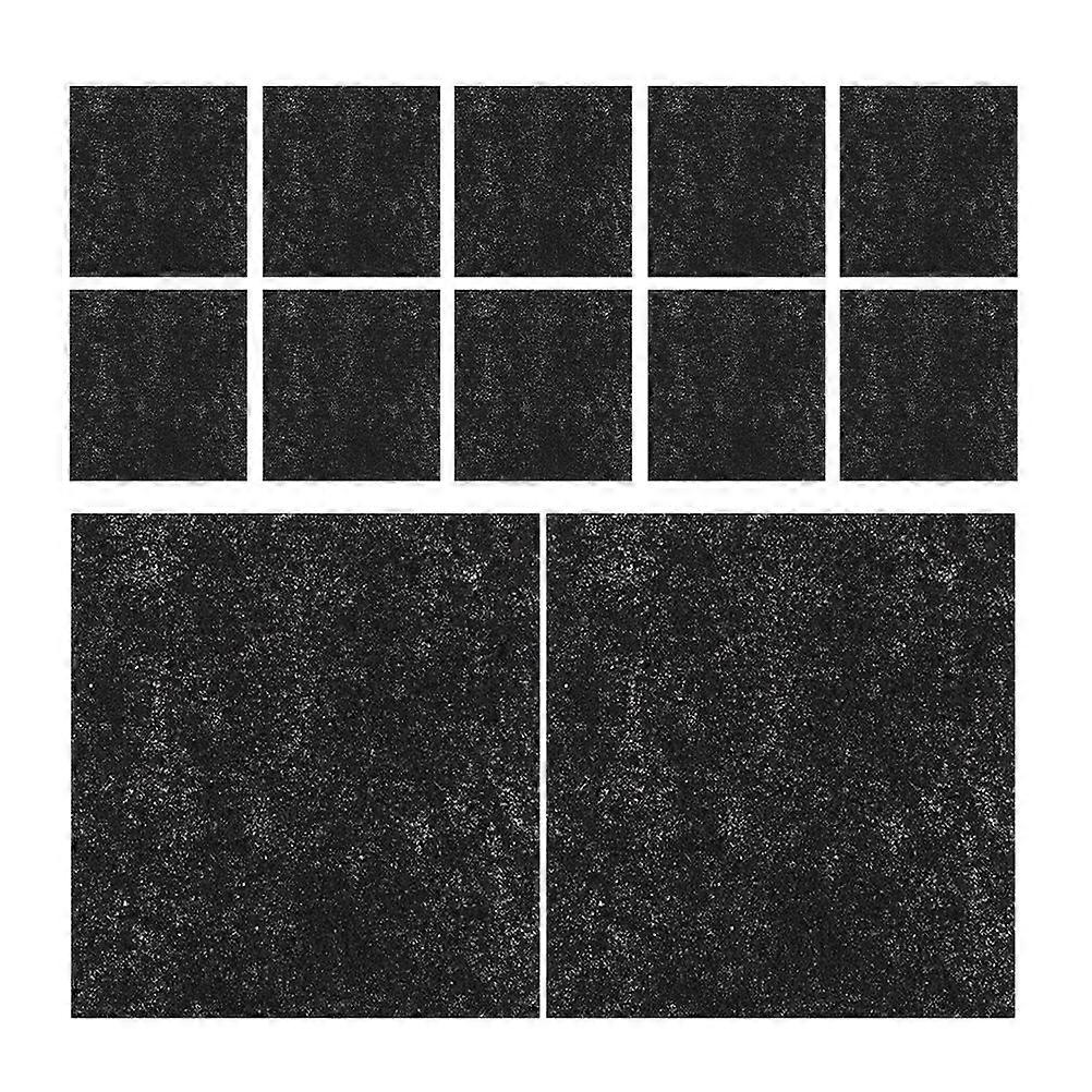 18pcs Activate Carbon Filters Replacements Pads for Cat Litter Boxes and Trash Can