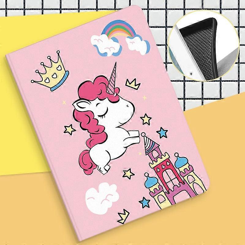 Stylish Case For Ipad 10 10.9" Crown Unicorn Silicone