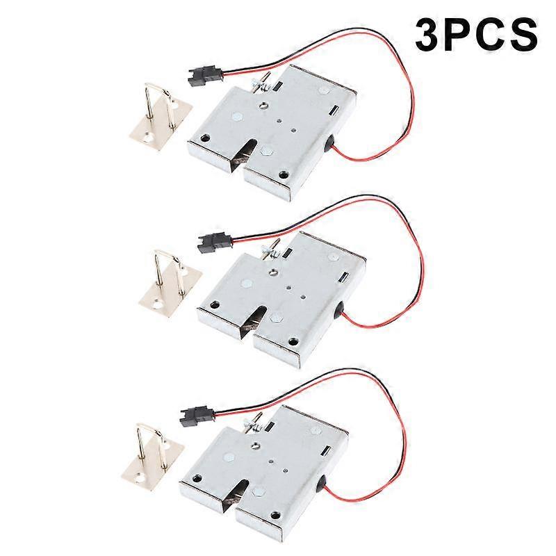 1/2/3Pcs Smart Lock Electromagnetic Lock Mini Cabinet Door Lock Locker Drawer Door Lock Supermarket Locker Mechanical Lock