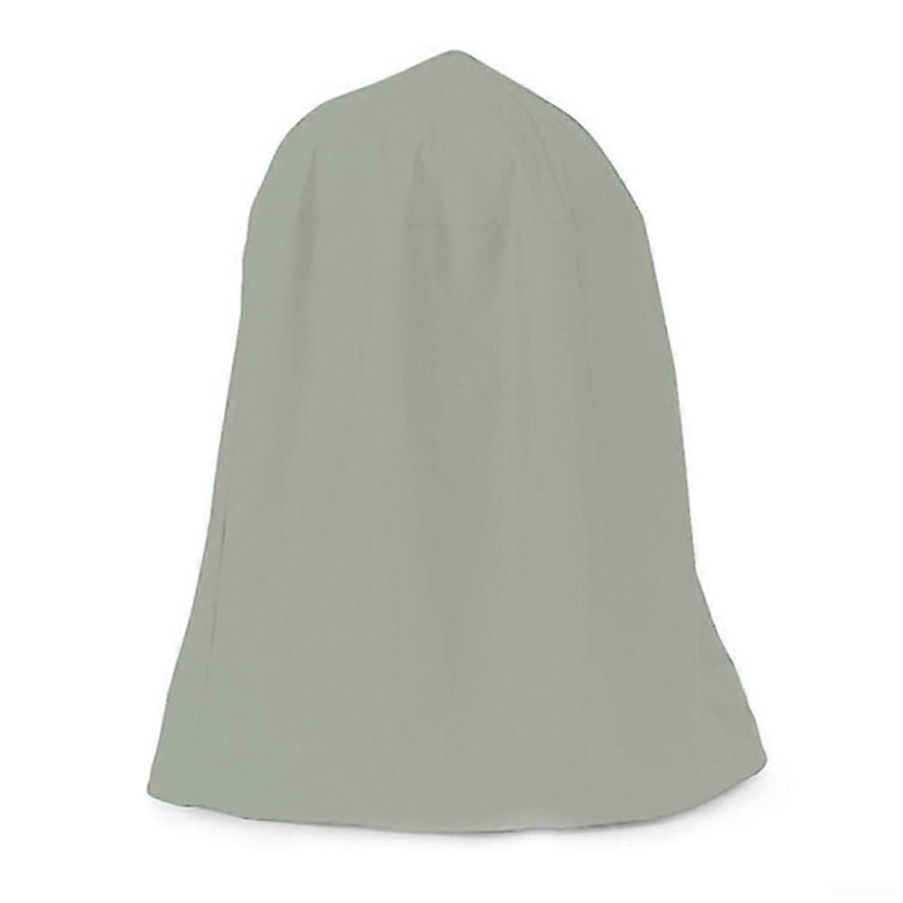 Waterproof Outdoor Fountain Cover with Quick Drying Design and Adjustable Drawstring Fit Gray