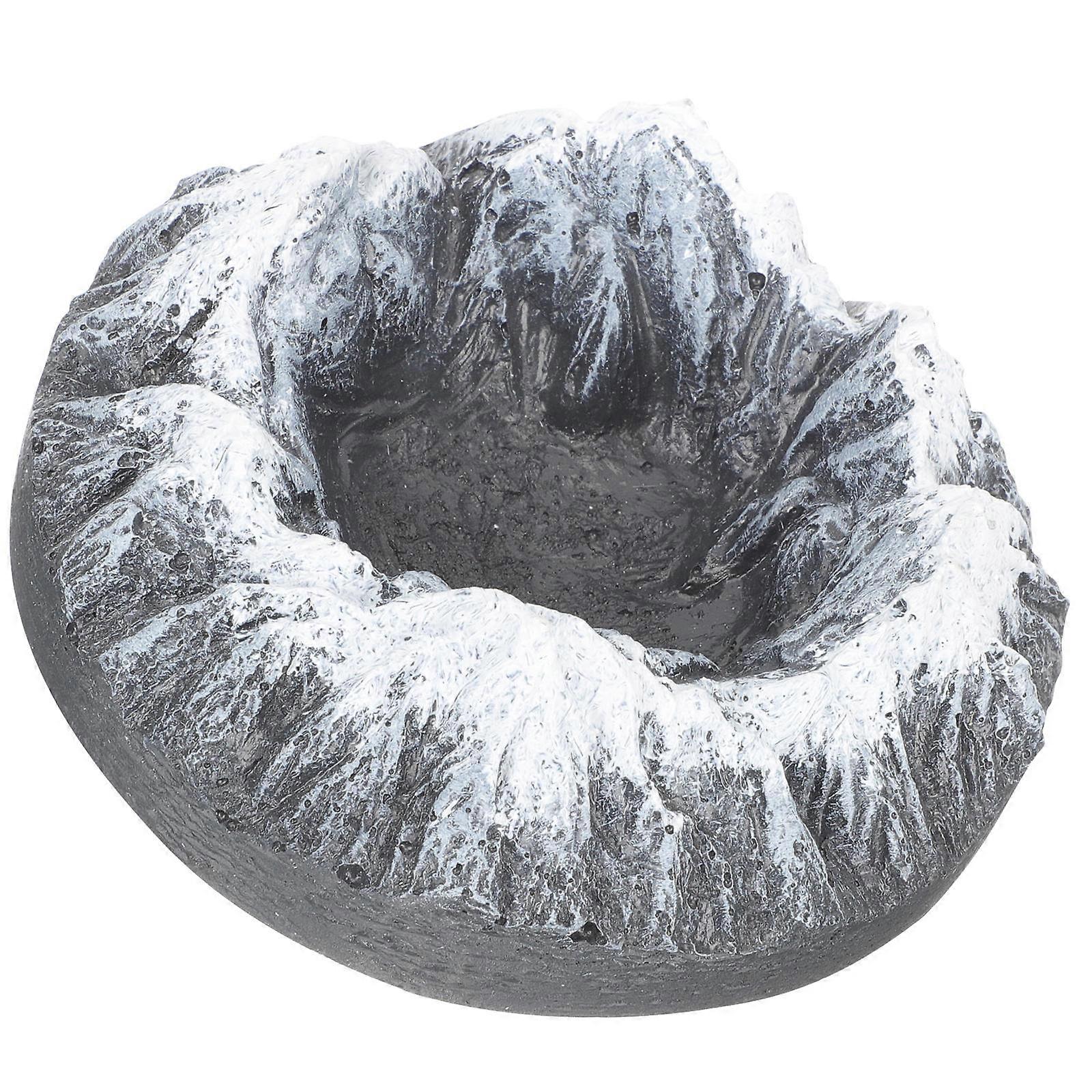 Nordic Mountain Ashtray Decorative Round Ashtray Practical Household