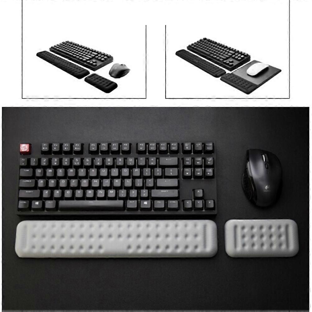 Keyboard Pad Wrist Rest Memory Wrist Rest for Computer Single Hand 18 Type