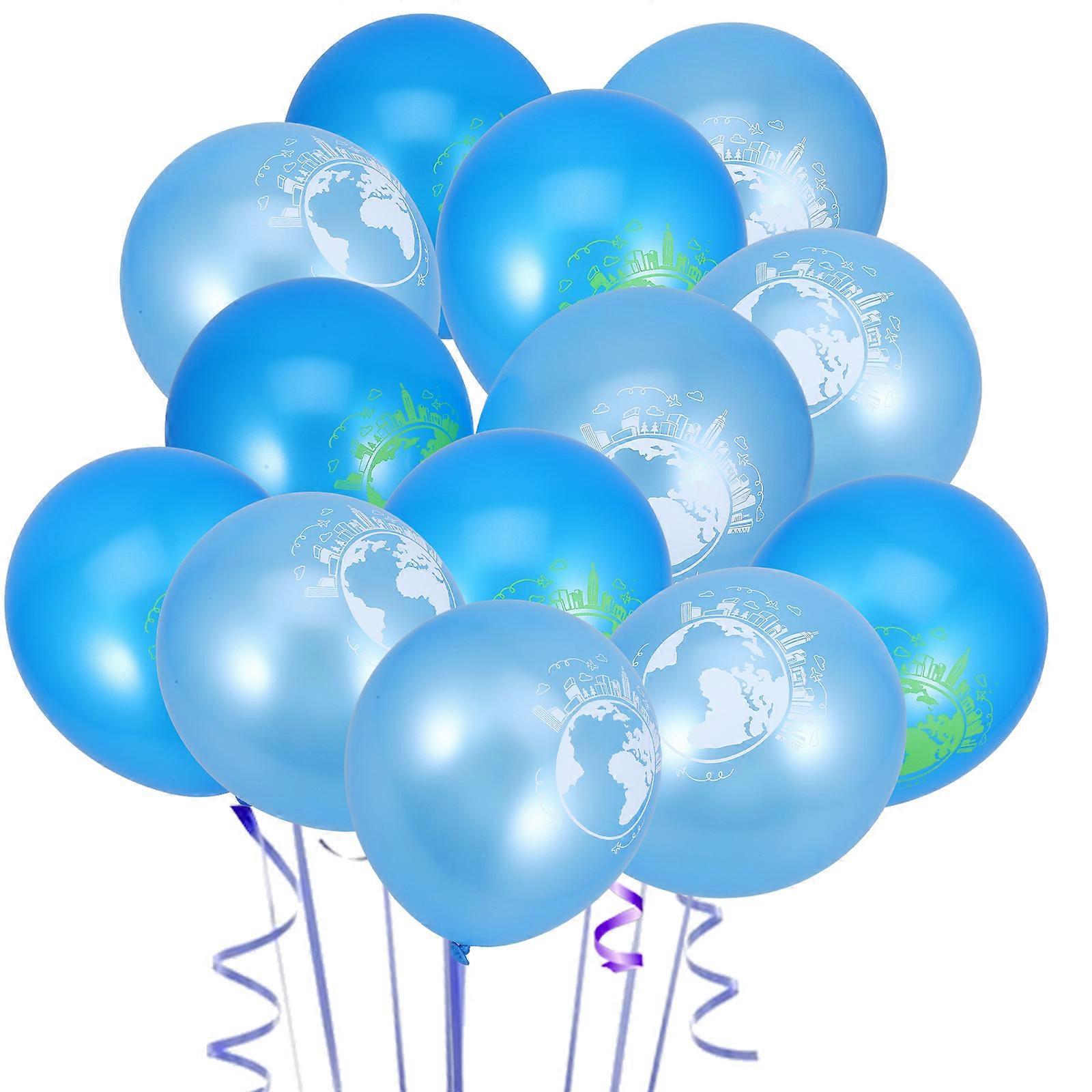 Map Balloons 20Pcs Latex Balloons for World Map Party Decorations
