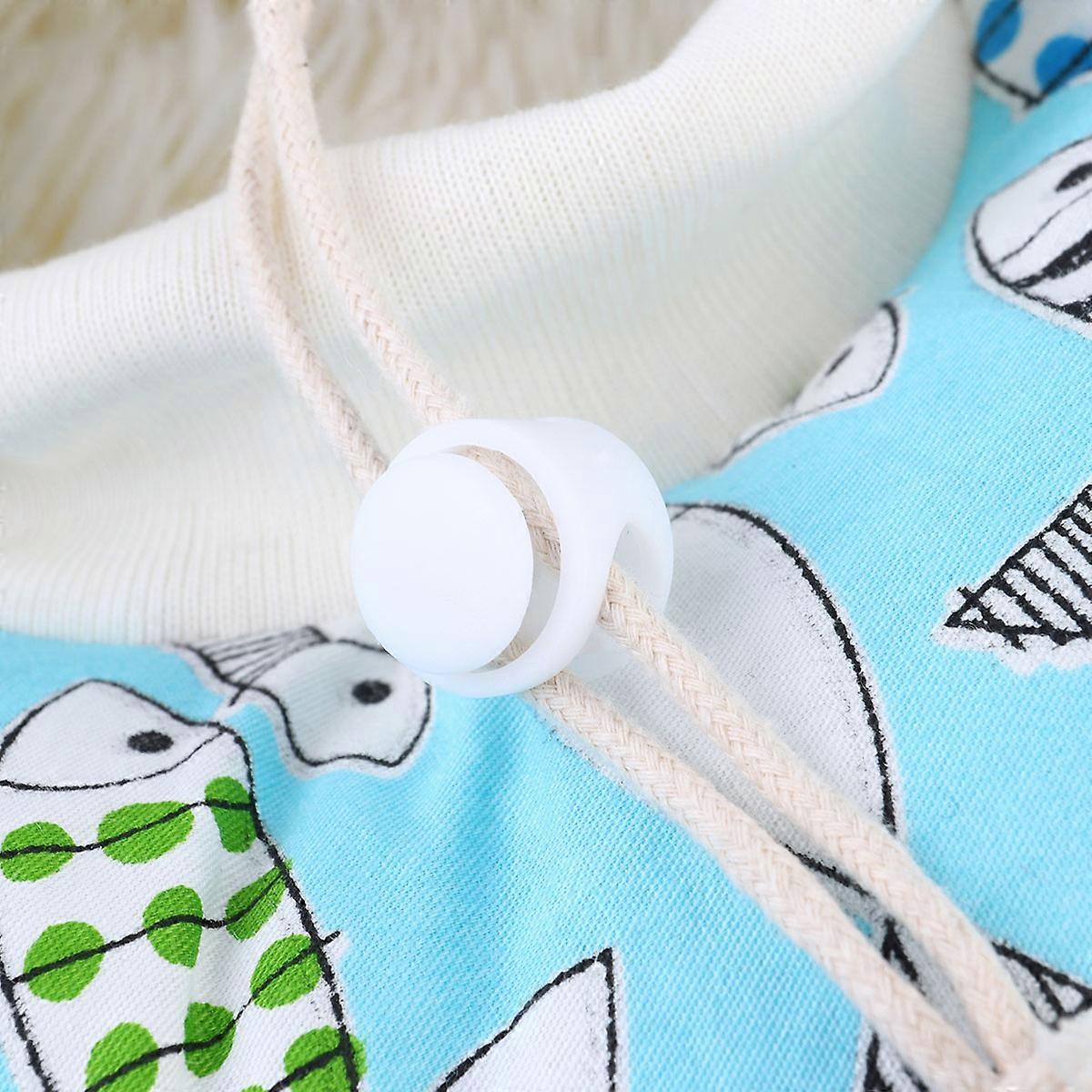 Pet Collar Anti-Bite Cat Collar for Comfortable Wear Fish Pattern 1Pcs