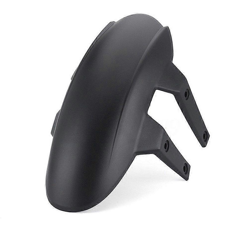 Black Plastic Motorcycle Mudguard for Protection Use with Quick Installation 1 Piece Fits Most Models