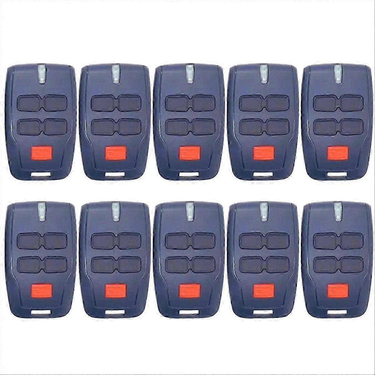 10pcs Remote Control 4 Button 433MHz Rolling Code Garage Door Gate Remote Control for MITTO 2 MITTO