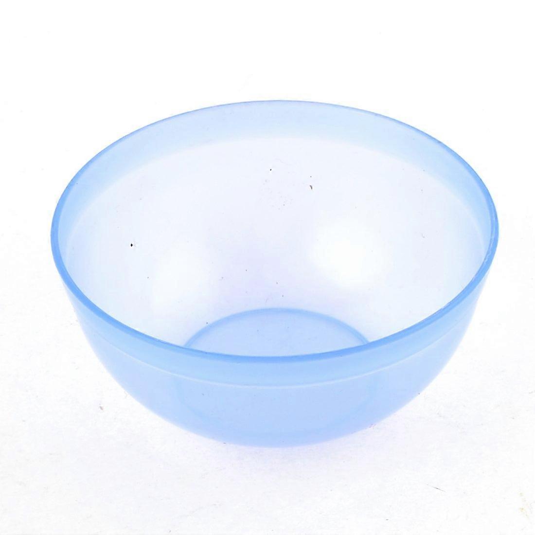 Plastic Serving Bowl Clear Blue Visibility Small 10.2cm Lightweight SpaceSaving Design