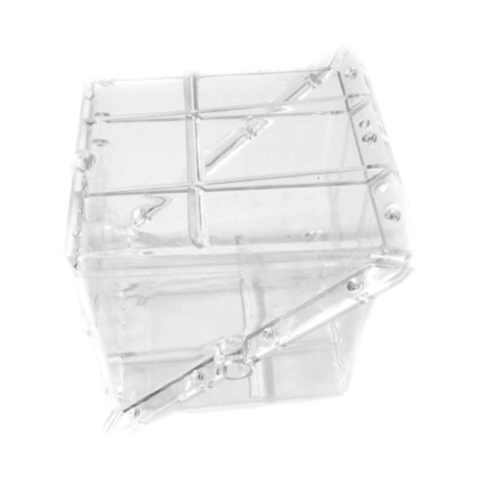 Square Watermelon Mold Clear Reusable 15cm Durable Fruit Shaping Tool for Garden Growing