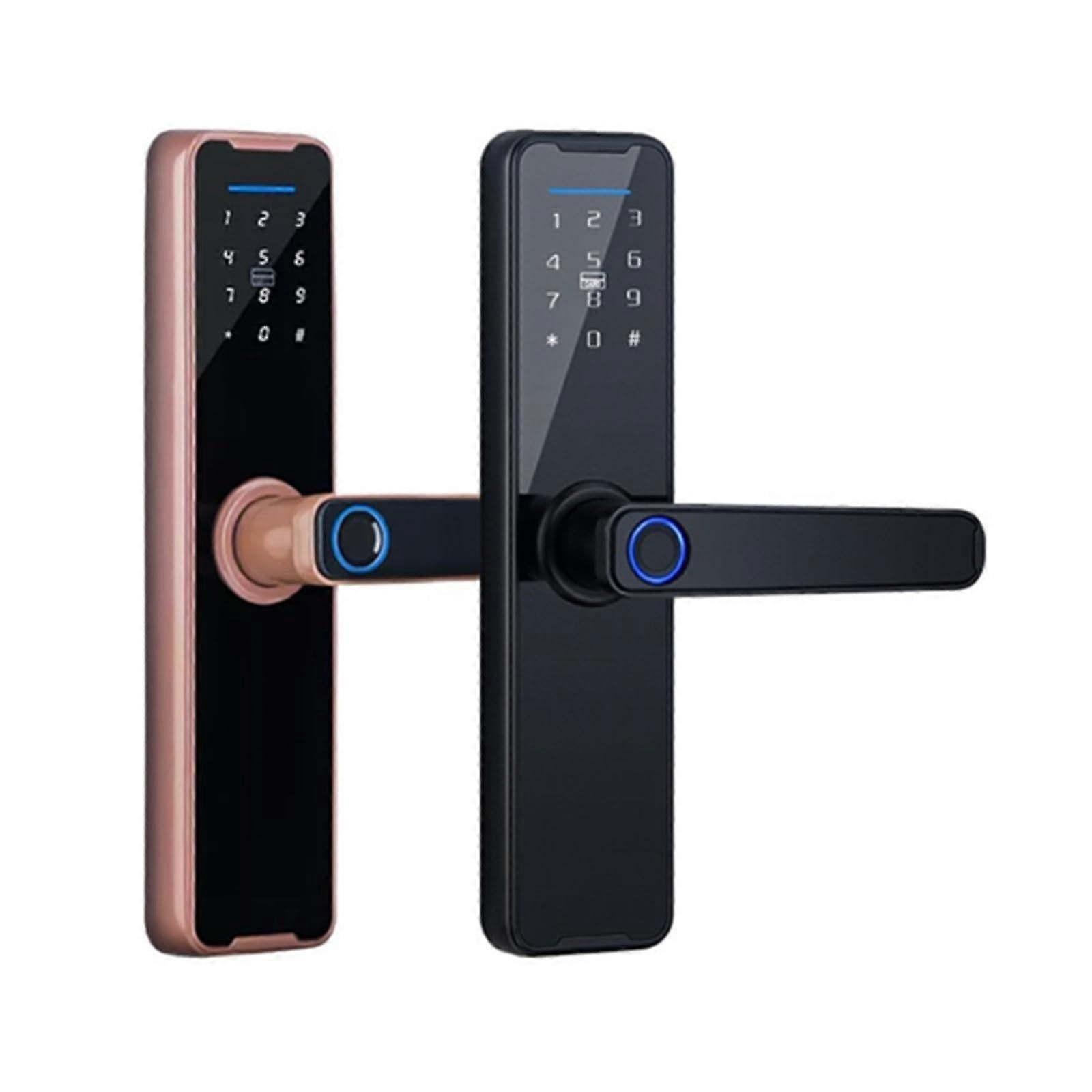 Smart Door Lock with WiFi App Control, Biometric Fingerprint Access and Keyless Entry