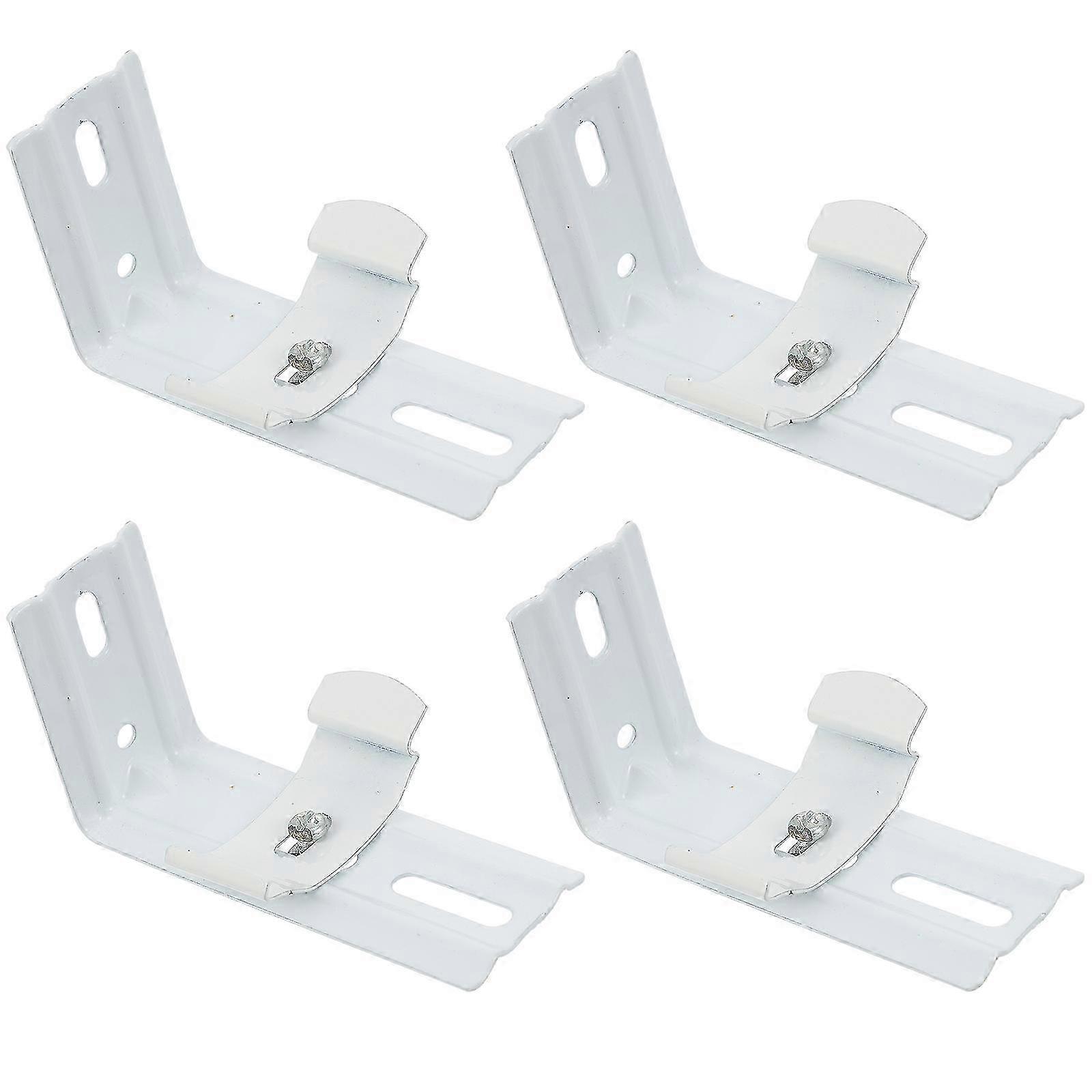 Iron Curtain Bracket Accessories for Curtain Fixing 4Pcs Set