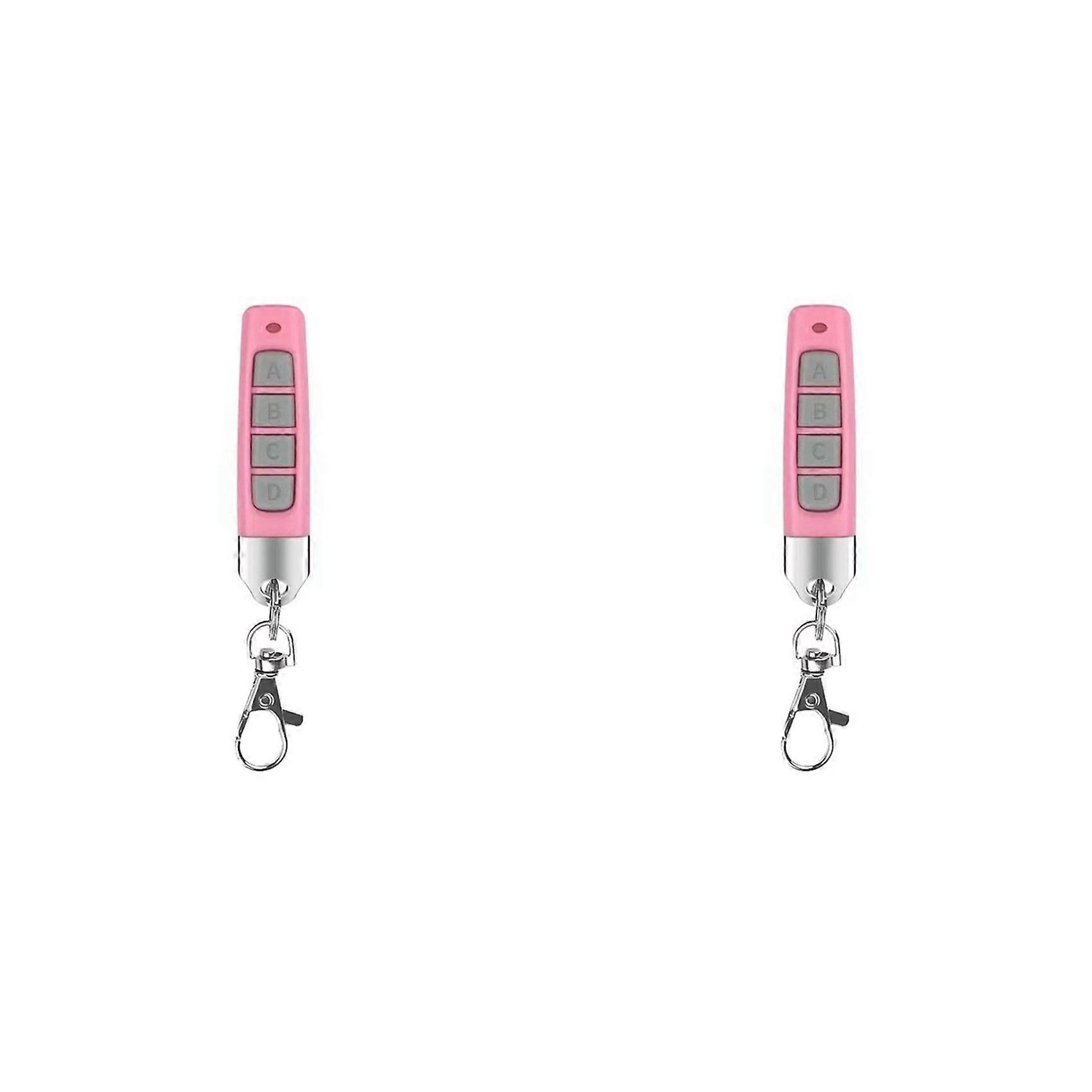 2X 433MHz RF Remote Control Compact Wireless Duplicator for Garage Doors Gates Systems Universal E