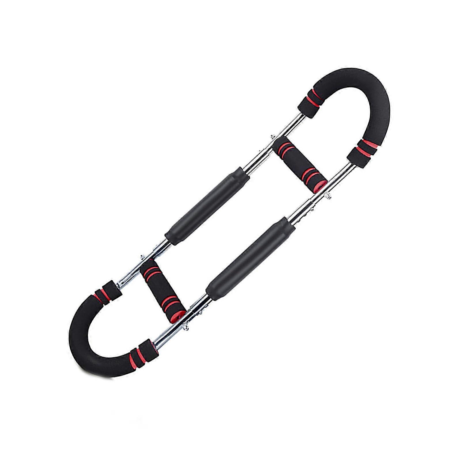 Arm Exerciser with Adjustable Resistance, UShaped Chest Expander for FullBody Strength Training