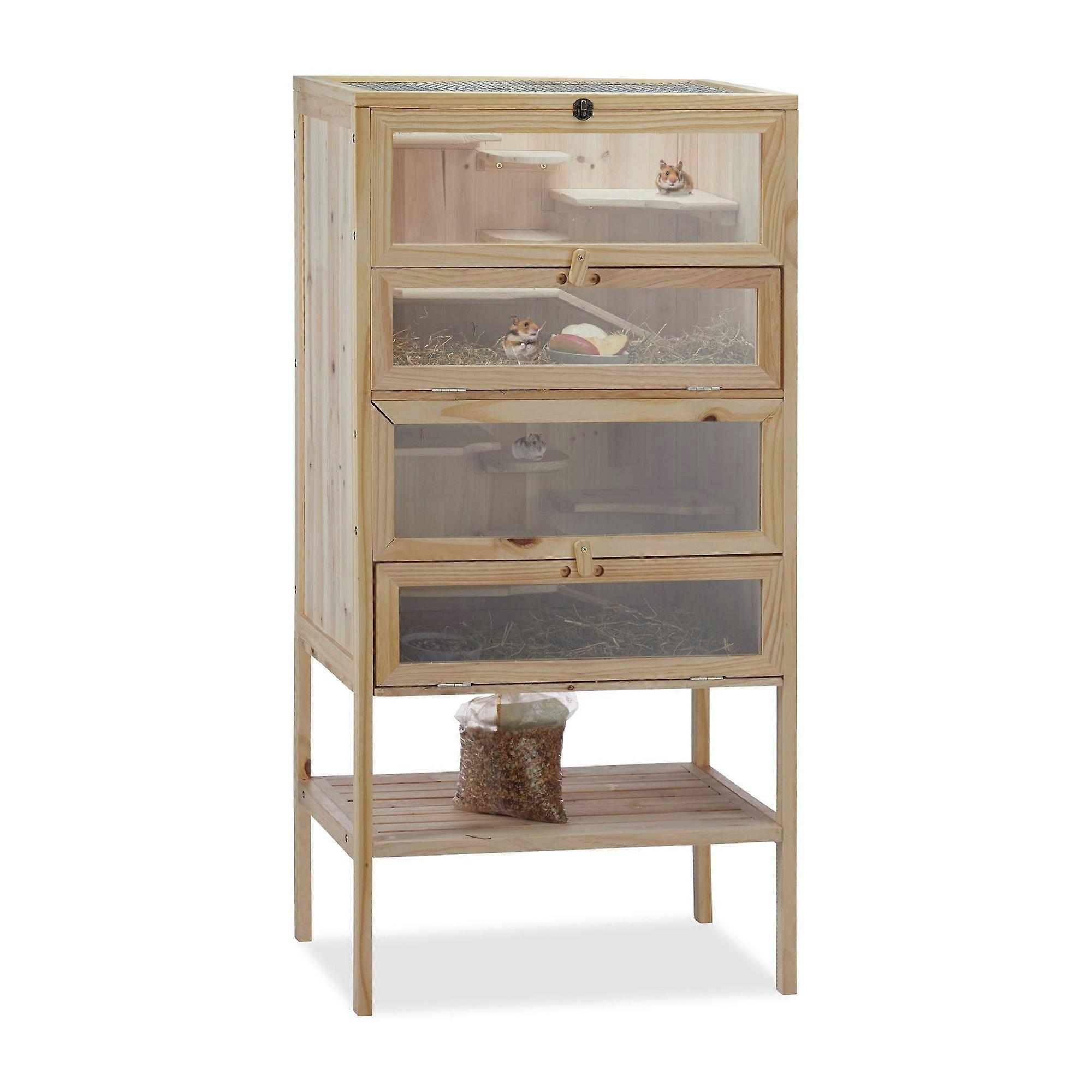Hamsterkäfig aus Holz