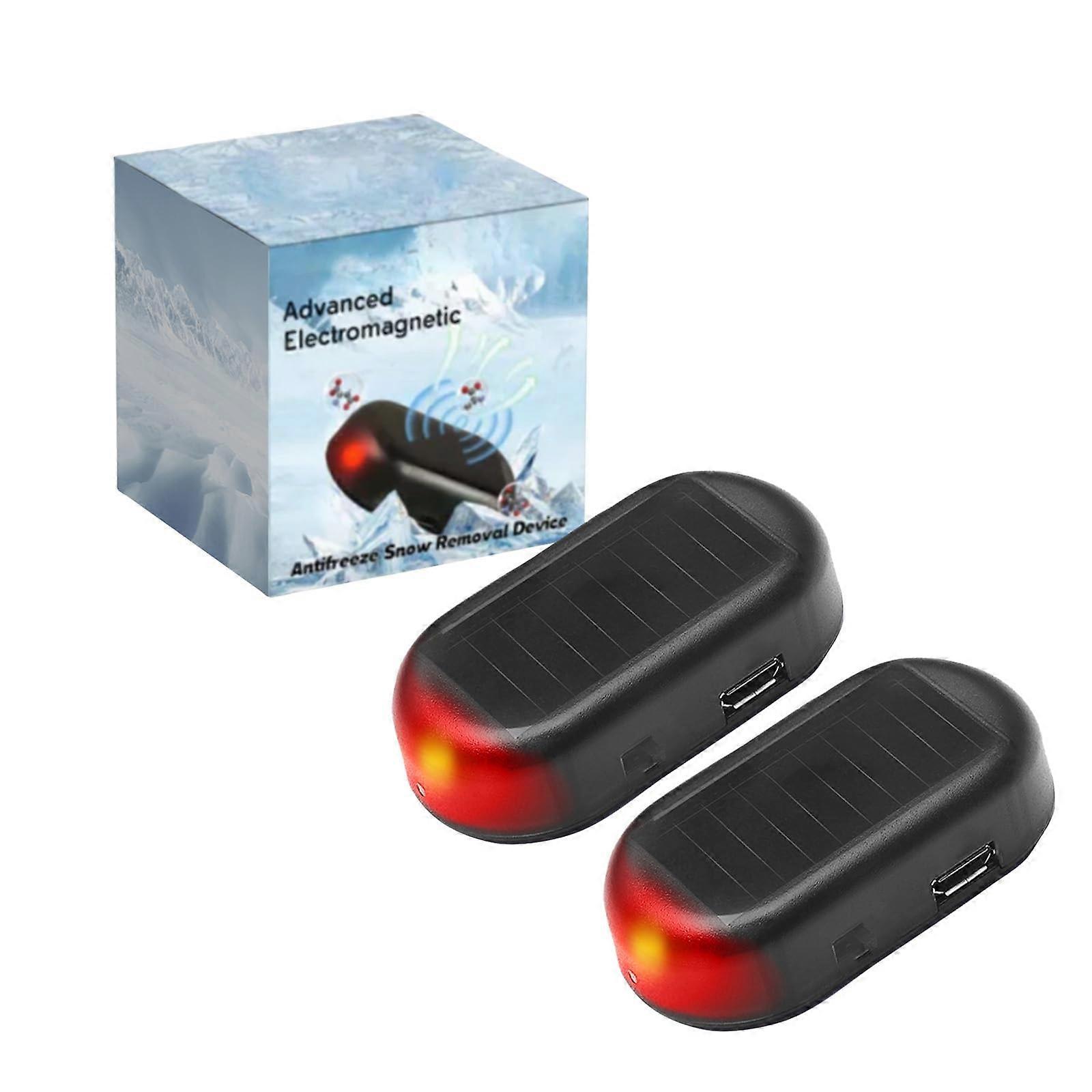 Car Snow Removal Device 2 Pack with AntiFreeze Electromagnetic Design for Efficient Winter Cleaning