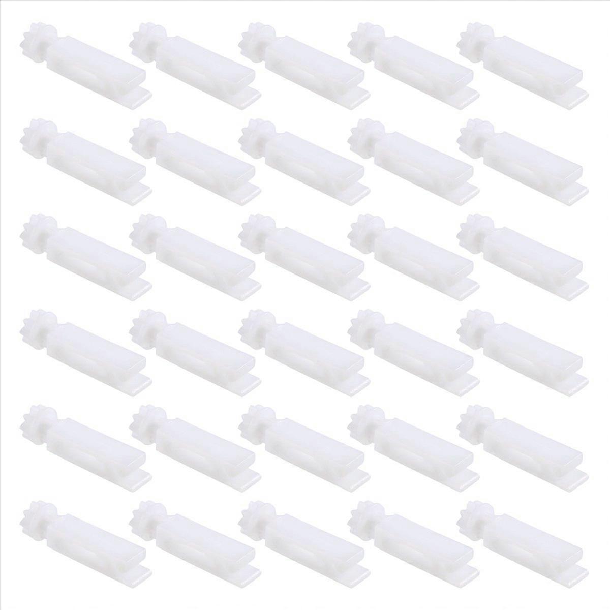 30Pcs Vertical Blind Stem Replacement White Stems for Vertical
