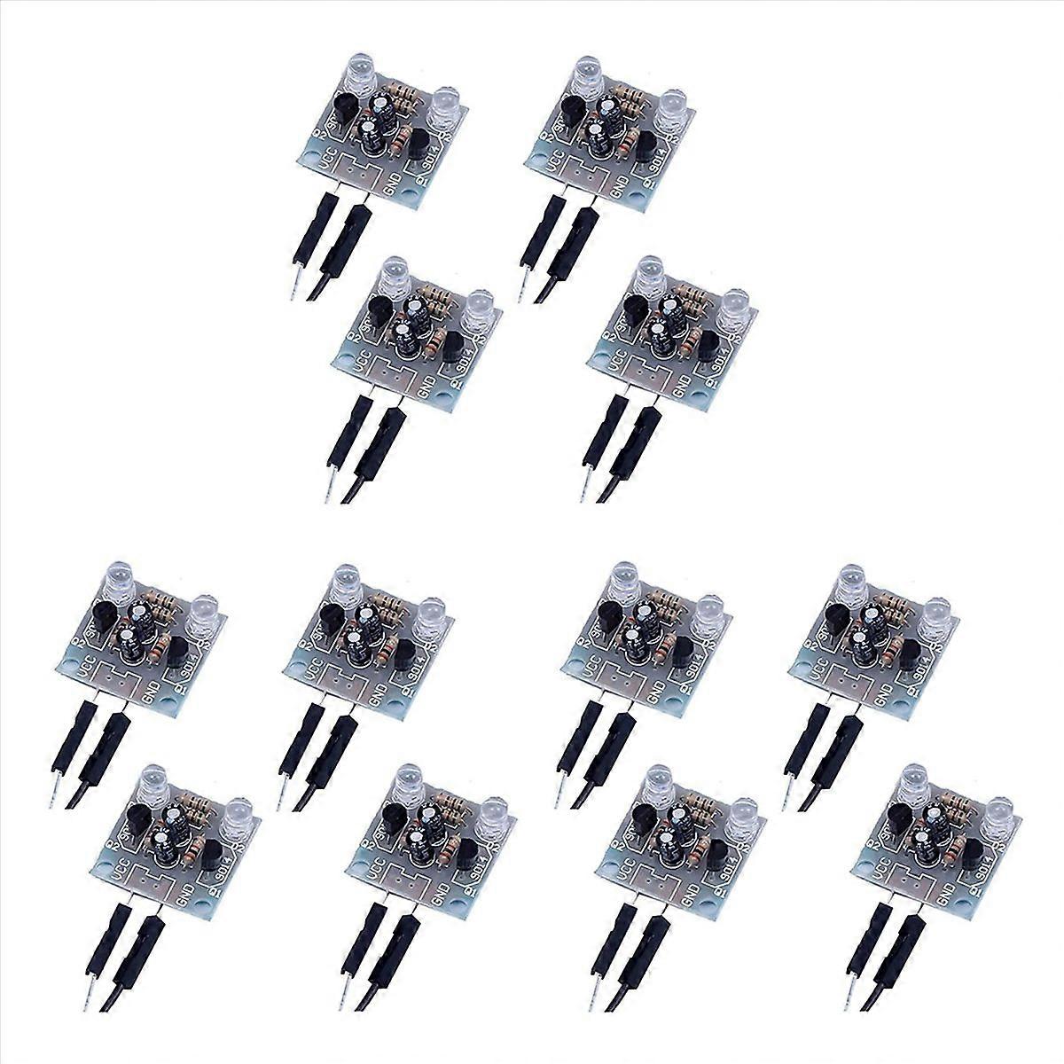 4-Piece Set 5mm LED Flash DIY Kit Electronic Kit PCB Circuit