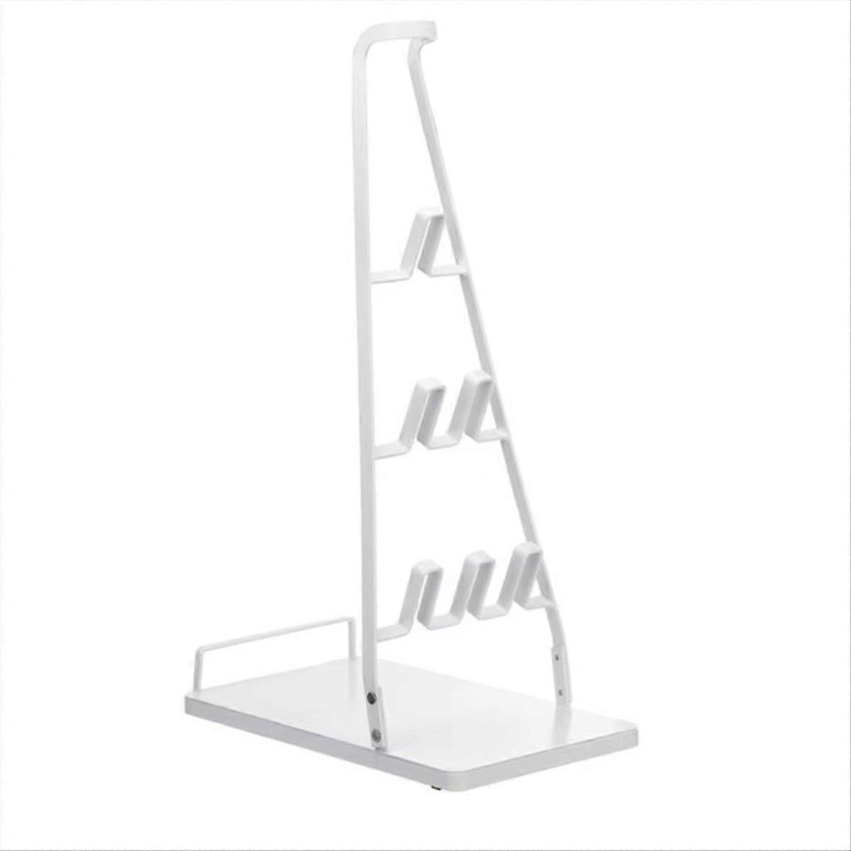 Vacuum Cleaner Bracket Holder Floor Stand Storage Brush Shelf White