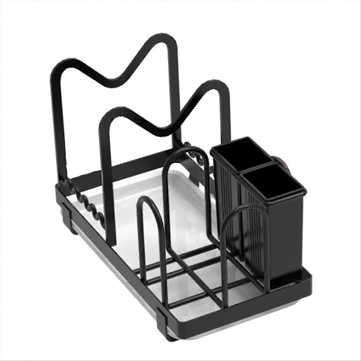 Small Dish Drying Rack Kitchen Sink Drainer Organizer