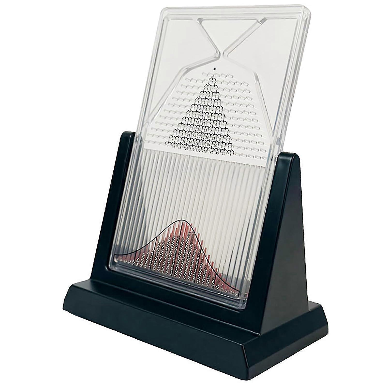 Galton Board Probability Demonstration with Bell Curve Display, Durable Desktop Physics Lab Tool