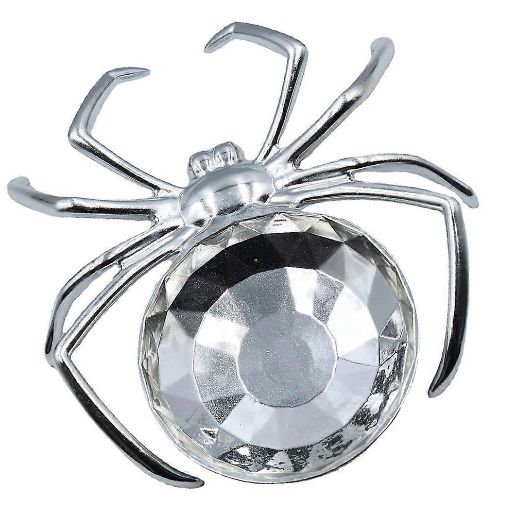 Spider Fruit Tray Household Dessert Plate for Storage Use Silver