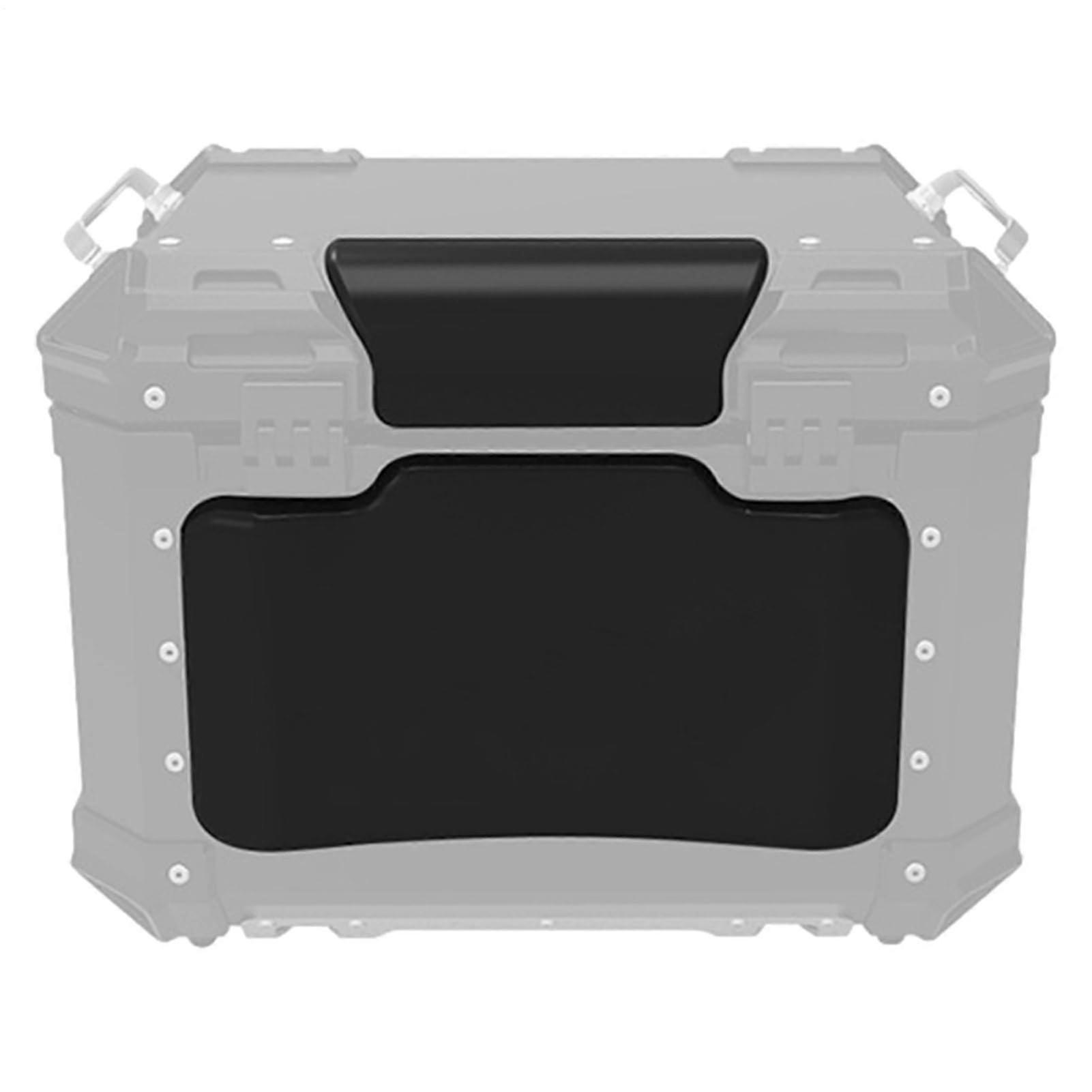 Motorcycle Backrest Cushion Pad for  Case, Ergonomic Soft Shockproof Sponge, Easy Install Support