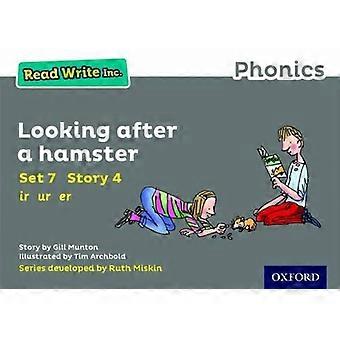 Lue kirjoittaa Inc. Phonics: Harmaa asettaa 7 satukirja 4 huolehtia hamsterin