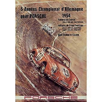 Quebra-cabeça Porsche 1954 - Desafio Mental F014