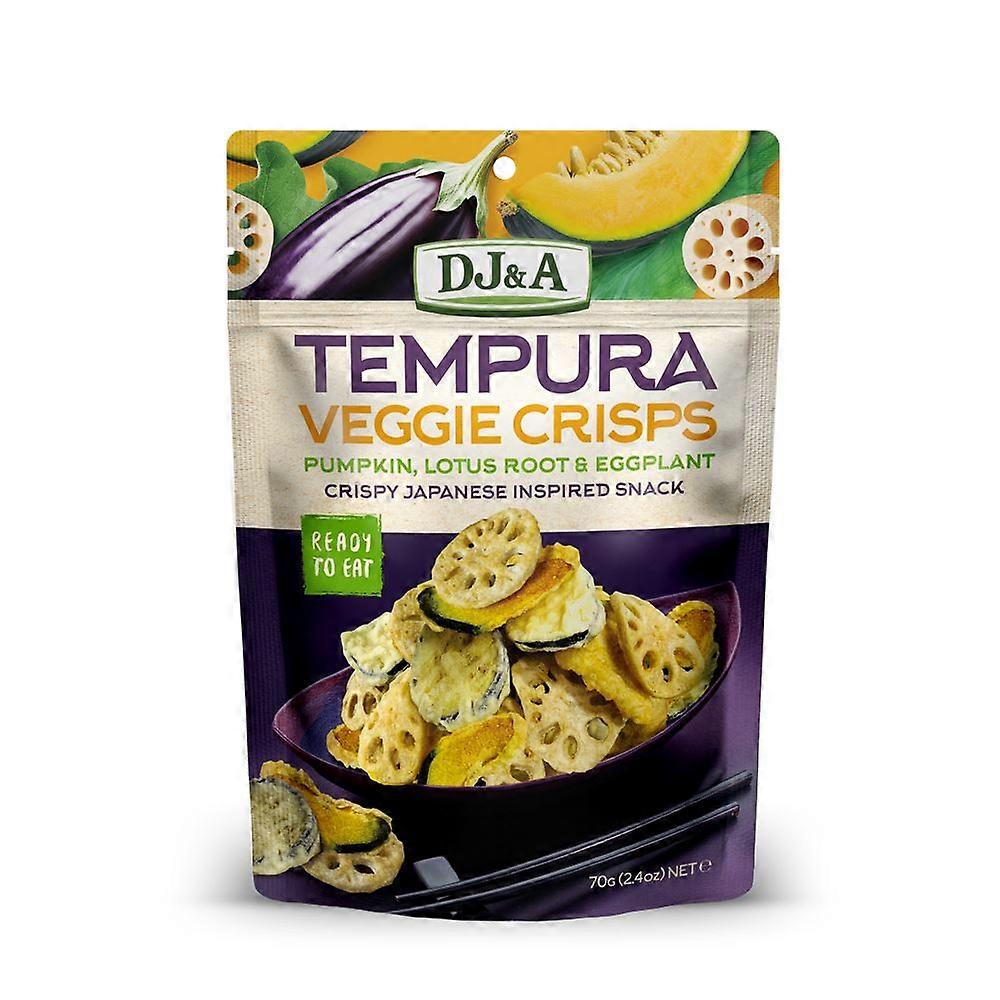 DJ & A DJ&A Tempura Veggie Crisps 50g - 9 Pack
