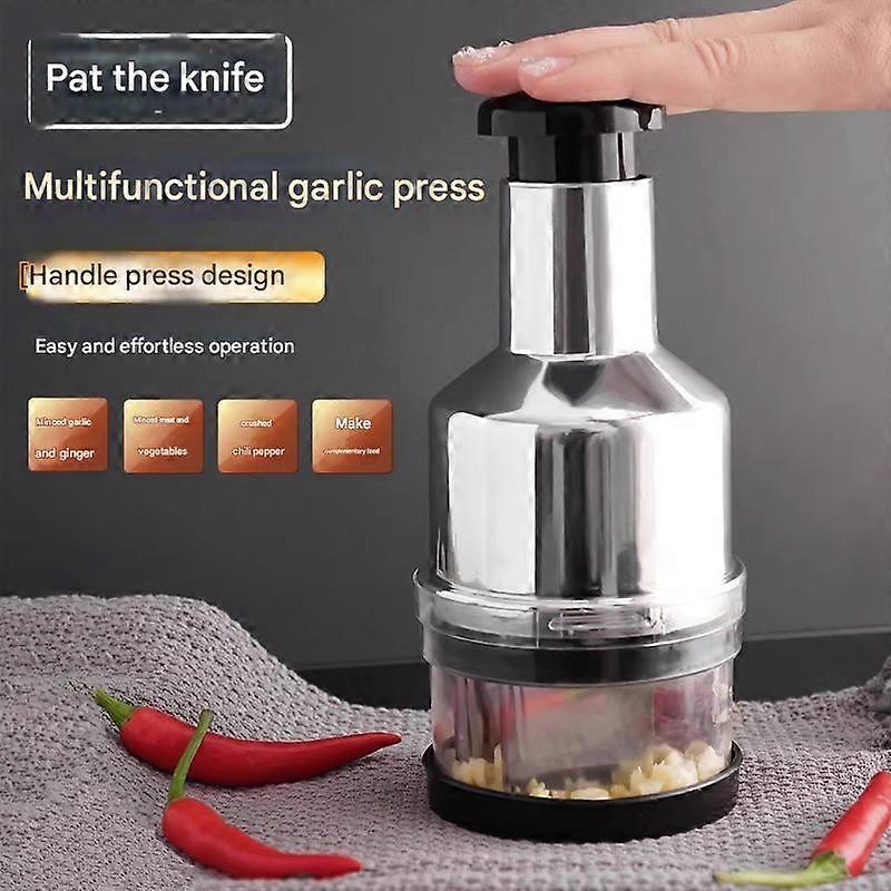 Kitchen Manual Garlic Press Chopper