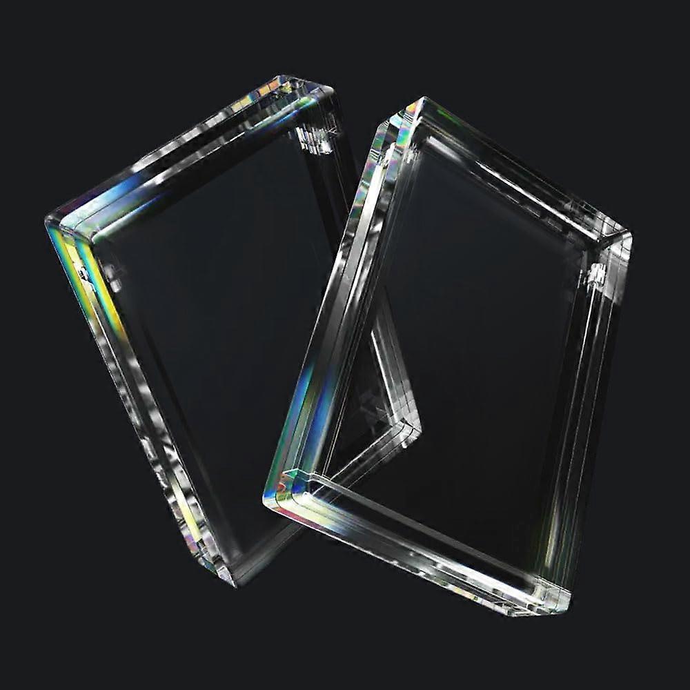 Display Case 5 Pack for PSA Graded Card, UV Protective Clear Acrylic Magnetic Card Holder for Slab Collectibles