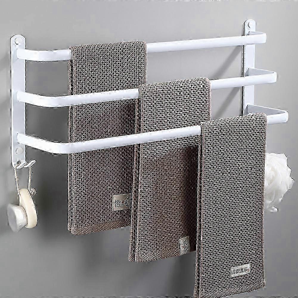 Bathroom Towel Rack, Towel Bars Wall Mounted white